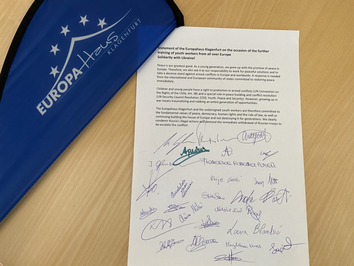 Solidarität mit Ukraine